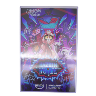 * Cast-Signed Poster – Hazbin Hotel Season 2