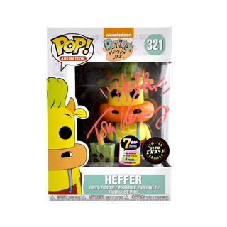 * Signature Series Tom Kenny Signed Pop – Heffer (Glow in the Dark, Halloween, Rocko's Modern Life) 321 **Chase** /4 pieces