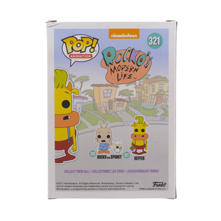 * Signature Series Tom Kenny Signed Pop – Heffer Rocko's Modern Life 321 /15 pieces