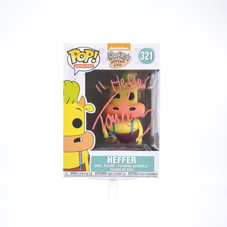 * Signature Series Tom Kenny Signed Pop – Heffer (Rocko's Modern Life) 321 /15 pieces