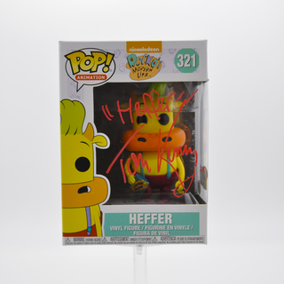 * Signature Series Tom Kenny Signed Pop – Heffer (Rocko's Modern Life) 321 /15 pieces