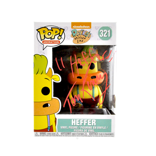 * Signature Series Tom Kenny Signed Pop – Heffer (Rocko's Modern Life) 321 /15 pieces