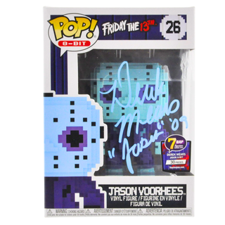 * Signature Series Derek Mears SIgned Pop – Jason Voorhees (NES Colors, 8-Bit, Friday the 13th) 26 /30 pieces