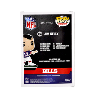 * Signature Series Jim Kelly Signed Pop – Jim Kelly (Buffalo Bills, NFL) 154 /150 pieces