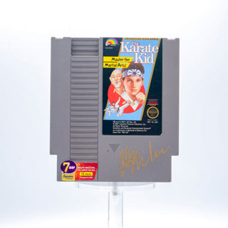 * Signature Series Ralph Macchio Signed NES Cart – The Karate Kid Loose NES Cart /15 pieces
