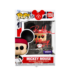 * Signature Series Bret Iwan Signed Pop – Mickey Mouse Marathon Outfit 1556