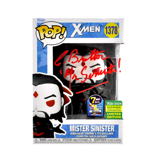 * Signature Series Chris Britton Signed Pop – Mister Sinister (X-Men) 1378 – 2024 Summer Convention Exclusive /60 pieces