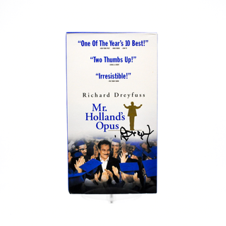 * Signature Series Richard Dreyfuss Signed VHS – Mr. Holland's Opus /10 pieces