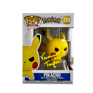 * Signature Series Sarah Natochenny Signed Pop – Pikachu (Angry) 779