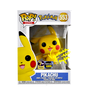 * Signature Series Veronica Taylor Signed Pop – Pikachu (Waving, Pokémon) 553 /20 pieces