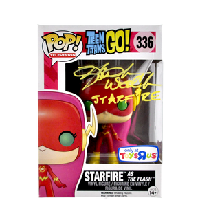 * Signature Series Hynden Walch Signed Pop – Starfire as The Flash (Teen Titans Go!) 336 – Toys "R" Us Exclusive /1 of 1