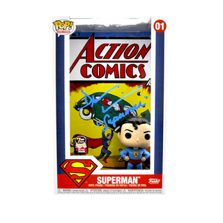 * Signature Series Dean Cain Signed Pop – Superman (Comic Covers, Sealed) 01 /35 pieces