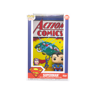 * Signature Series Dean Cain Signed Pop – Superman Comic Covers, Sealed 01 /35 pieces