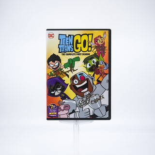 * Signature Series Cast Signed DVD – Teen Titans Go! The Complete First Season /10 pieces