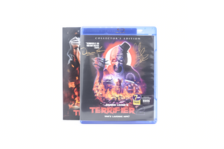 * Signature Series Damien Leone & David Howard Thornton Signed Blu-Ray – Terrifier 2 Collector's Edition /15 pieces