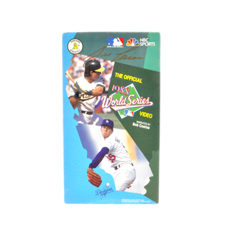 * Jose Canseco Signed VHS – 1988 MLB World Series Video *JSA Certified*
