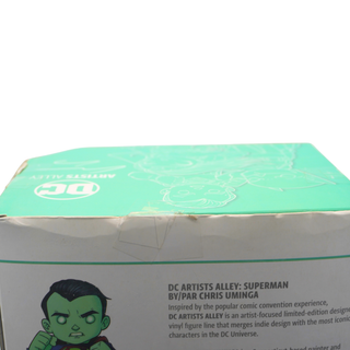 * DC Artists Alley Superman Glow in the Dark Vinyl Figure By Chris Uminga – BoxLunch Exclusive