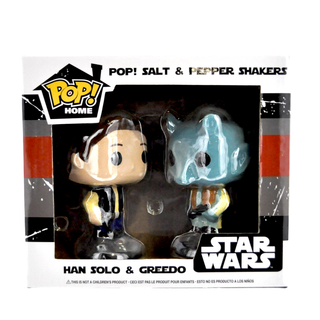 * Funko Pop! Home Han Solo & Greedo Salt & Pepper Shakers – Smuggler's Bounty Exclusive