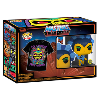 Evil-Lyn (Glow in the Dark) and Evil-Lyn Tee (M, Sealed) 86 - Target Con Exclusive