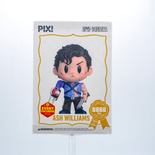 * Thrilljoy PIX Army of Darkness – Ash Williams (Sealed) 2026 Event Exclusive **1 in 6 Chance at Chase**