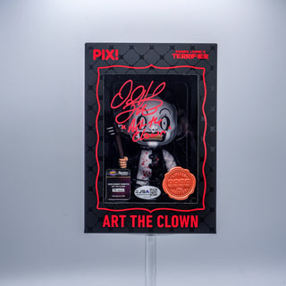 * Signature Series David Howard Thorton Signed Thrilljoy PIX! – Art the Clown with Spiked Bat Terrifier /75 pieces