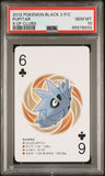 2012 POKEMON BLACK 2 PLAYING CARDS PUPITAR # - Graded PSA GEM MT 10