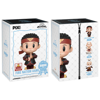 * Thrilljoy PIX! Avatar The Last Airbender – Fire Nation Aang, Toy Temple Exclusive, Sealed *1 in 6 Chance at Chase*