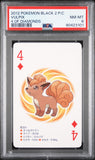 2012 POKEMON BLACK 2 PLAYING CARDS VULPIX # - Graded PSA NM-MT 8