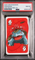 2020 UNO POKEMON VENUSAUR # - Graded PSA NM-MT 8