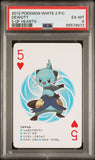 2012 POKEMON WHITE 2 PLAYING CARDS DEWOTT # - Graded PSA EX-MT 6