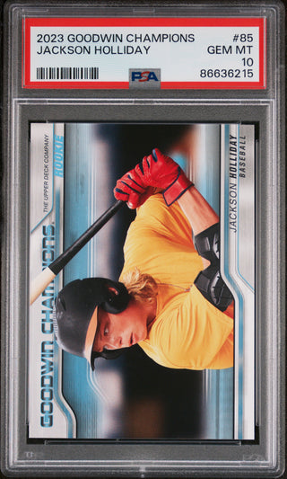 2023 UPPER DECK GOODWIN CHAMPIONS JACKSON HOLLIDAY  #85 - PSA 10
