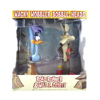 * Funko Wacky Wobbler Road Runner & Wile E. Coyote 2-pack