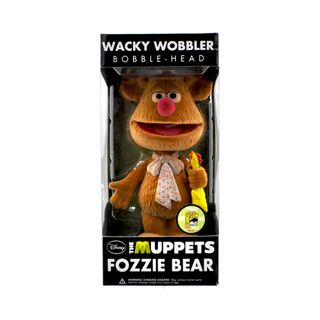 * Funko Wacky Wobbler Fozzie Bear (Flocked, Muppets) – 2013 SDCC Exclusive /480 Made