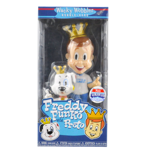 * Funko Wacky Wobbler Freddy with Proto – Fun on the Run Online Edition Exclusive