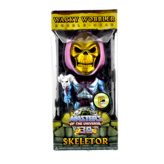 * Funko Wacky Wobbler Skeletor (Metallic, Masters of the Universe) – 2013 SDCC Exclusive /480 Made