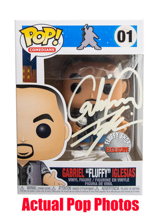 Gabriel Fluffy Iglesias (White Ink, Comedians) 01 - Fluffy Shop Exclusive      **Signed by Gabriel Iglesias**
