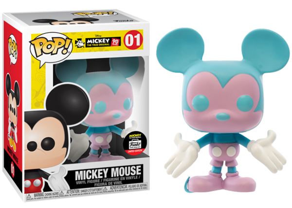 Mickey Mouse (Blue & Purple) 01 - Funko Shop Exclusive  [Damaged: 7.5/10]