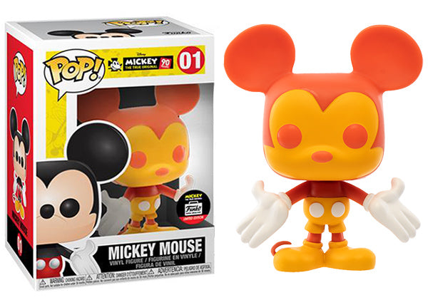 Mickey Mouse (Orange & Yellow) 01 - Funko Shop Exclusive  [Damaged: 7/10]