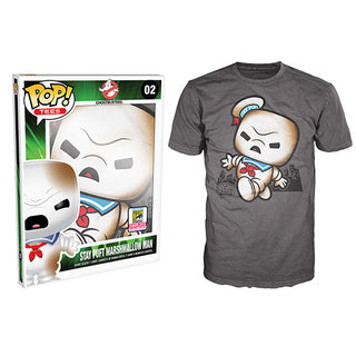 Pop! Tees Stay Puft Marshmallow Man (Toasted, Size XL) - 2015 SDCC Exclusive