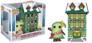 Funko Pop! Mayor Patty Noble w/ Town Hall Peppermint Lane, Christmas Town 04 Vinyl Figure