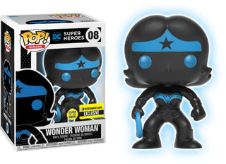 Wonder Woman (Glow in the Dark, Silhouette) 08 - Entertainment Earth Exclusive