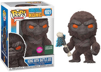 Kong with Battle Axe (Flocked, Godzilla VS Kong) 1021 - Barnes & Noble Exclusive