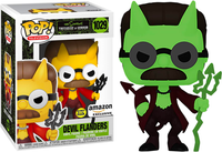 Devil Flanders (Glow in the Dark, The Simpsons) 1029 - Amazon Exclusive [Damaged: 7/10]