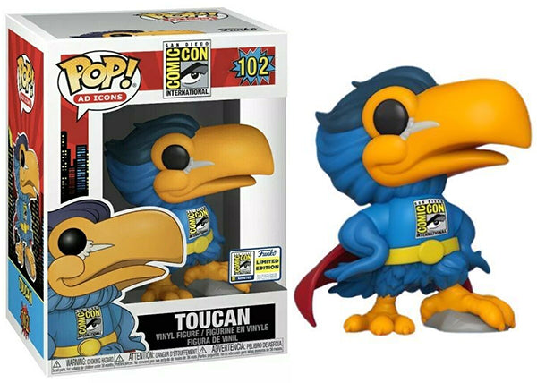 Toucan (Cape, Ad Icons) 102 - 2020 SDCC Exclusive  [Condition: 8/10]