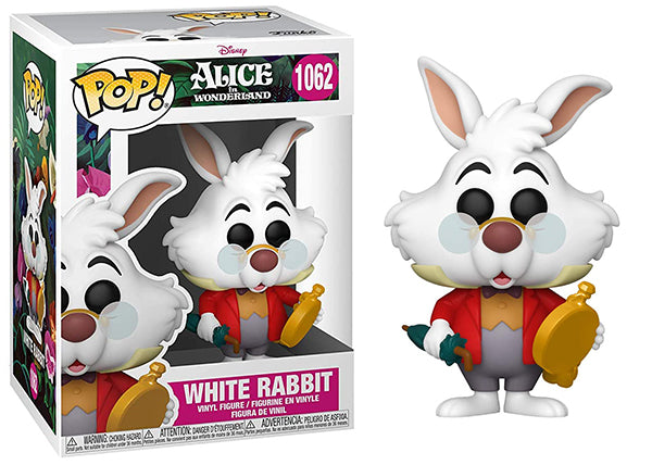 White Rabbit (W/ Watch, Alice in Wonderland) 1062  [Damaged: 6/10] **Cracked Insert**