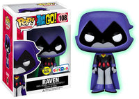 Raven (Glow in the Dark, Teen Titans Go!) 108 - Toys R Us Exclusive [Damaged: 7.5/10]