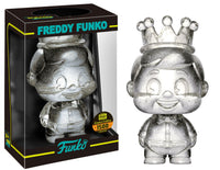 Mini Hikari Freddy Funko (Clear Glitter) - Funko Shop Exclusive /1500 made  [Box Condition: 5/10]