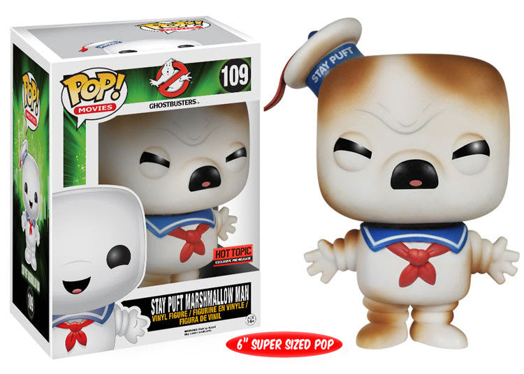Stay Puft Marshmallow Man (6-Inch, Toasted) 109 - Hot Topic Exclusive Pre-Release [Condition: 6/10]