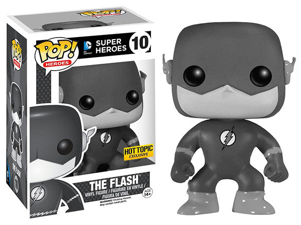 The Flash (Black & White) 07 - Hot Topic Exclusive Pop Head
