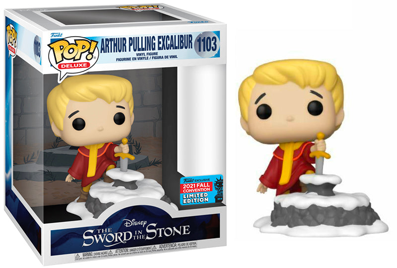Arthur Pulling Excalibur (Deluxe, The Sword in the Stone) 1103 - 2021 Fall Convention Exclusive  [Damaged: 7.5/10]